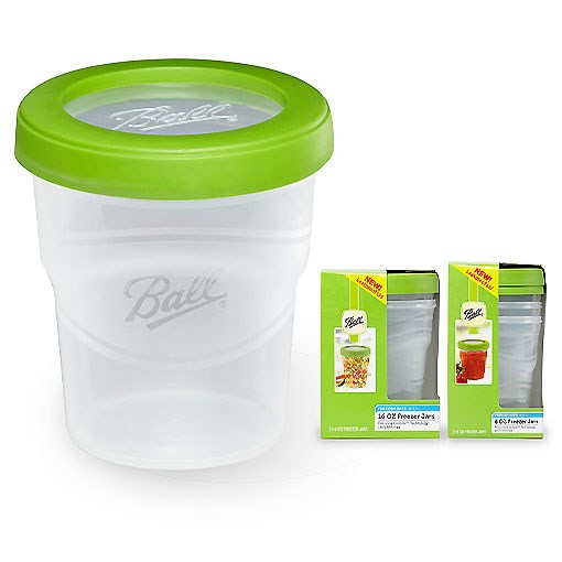 Ball Plastic Freezer Jar 8oz (2-Pack of 3)